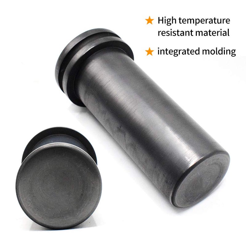 TOAUTO High Purity Graphite Crucible, Metal Melting Ingot Mould for Gold Silver Brass Aluminum Furnace Casting Jewelry Tools - Image 3
